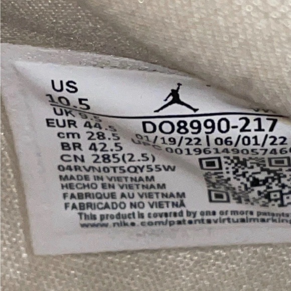 Jordan Zion 2 Fossil/Sail/Team Gold/University Red DO8990-217 Men’s 10.5 - Picture 7 of 16